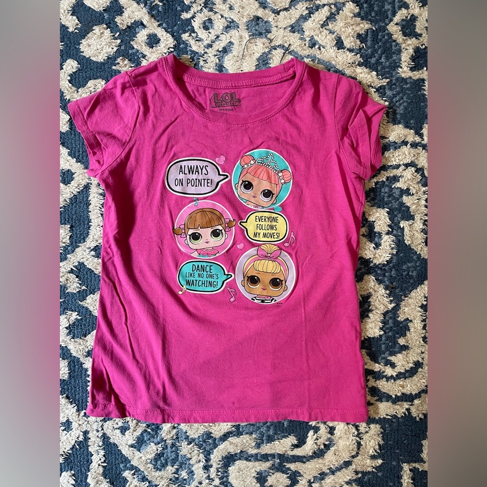 LOL Girl’s Pink Tee Shirt